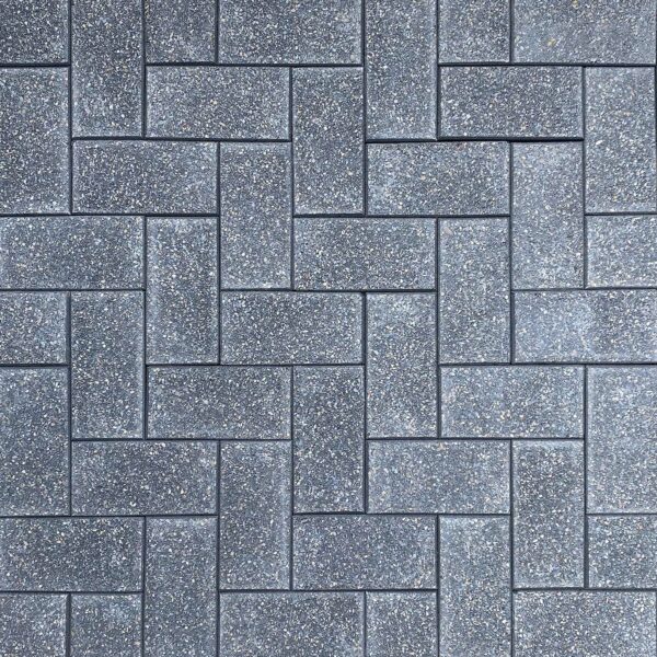 Honed Traditional Pavers | Charcoal 220x110x50mm Pavers