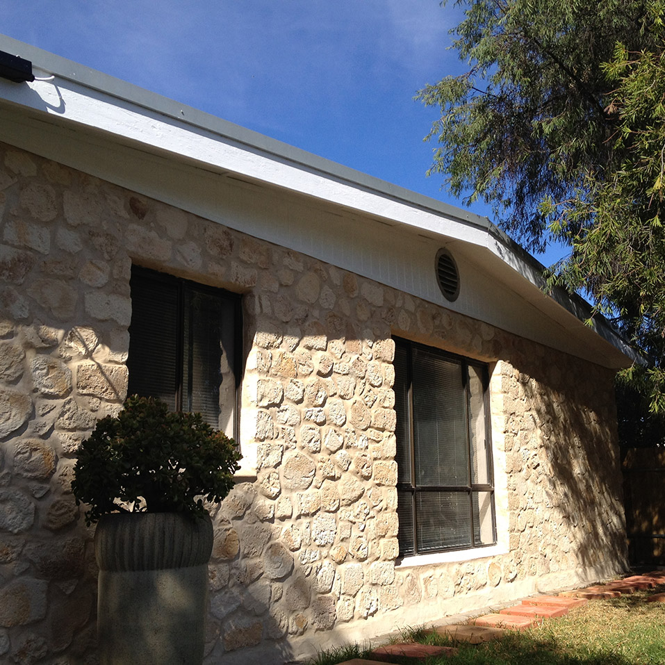 House Render South Coast Limestone After