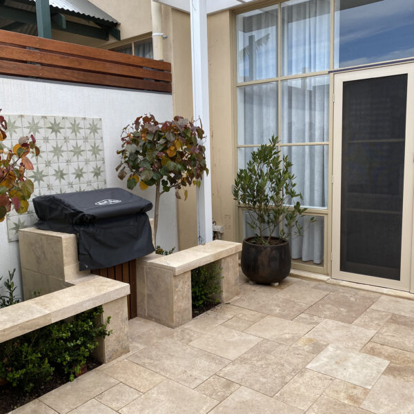 Country Blend Travertine | Patio | Matthew OGrady Landscape Designs3