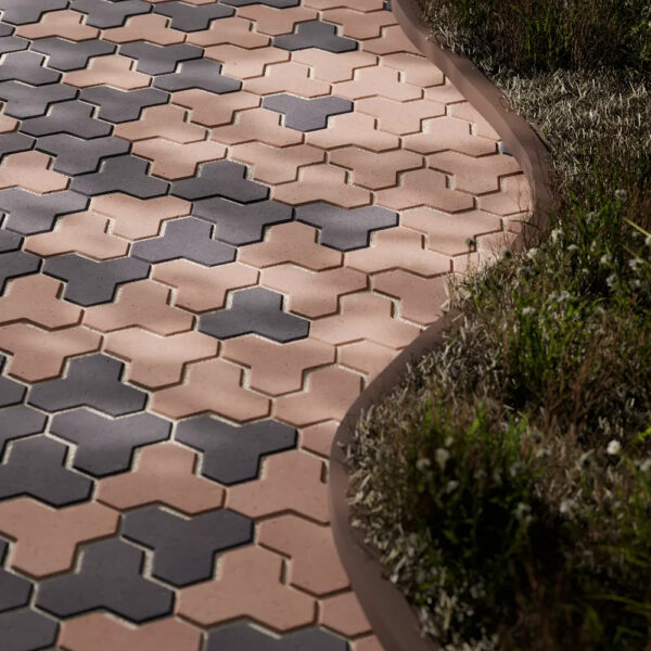 Triform Commercial Pavers Charcoal