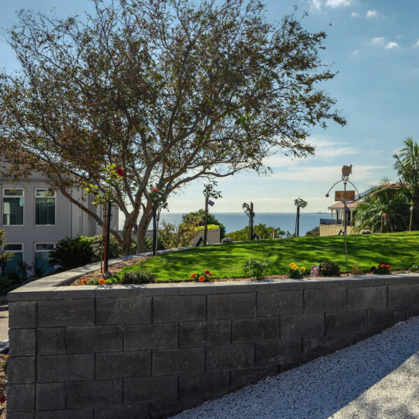 Easy Wall Charcoal Retaining Wall | Southern Earth Landscaping